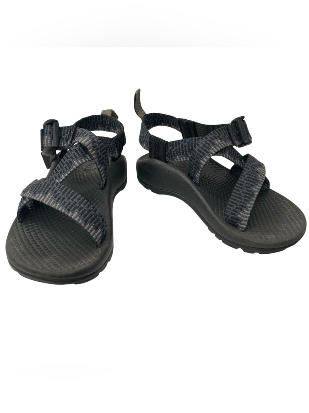 Chaco Kid’s Z/1 Ecotread Blue Black Gray Youth Size 11 J180271 Sandals